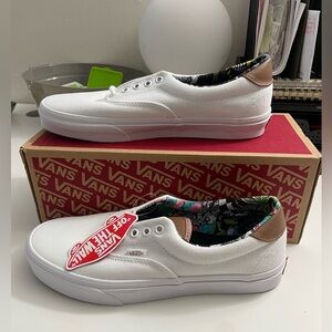 Vans Era 59 white leather shoes